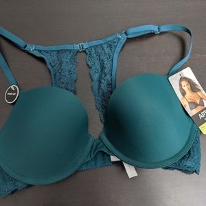 APT. 9 Natural Demi Bra Emerald Green